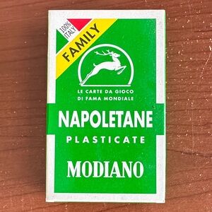 Modiano Napoletane Plasticate Playing Cards